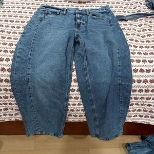 Lucky Brand Women's Boyfriend Jeans in Medium Blue Wash